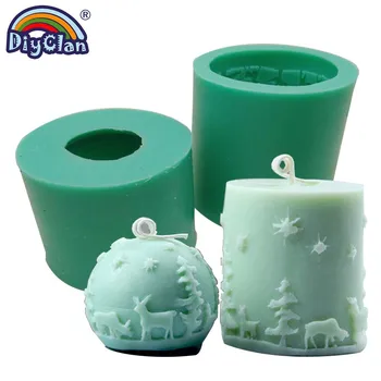 Christmas Candle Making Mold Epoxy Silicone Soap Candle Shape Mould Handmade Xmas Silikon Form For Gypsum Plaster Diy Tools
Christmas Candle Making Mold Epoxy Silicone Soap Candle Shape Mould Handmade Xmas Silikon Form For Gypsum Plaster Diy Tools