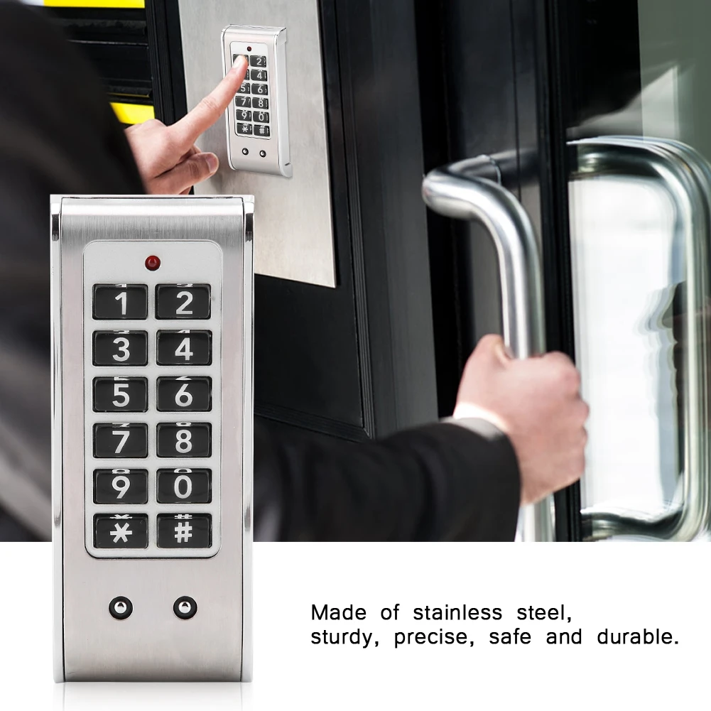 SOONHUA Stainless Steel Electronic Password Lock Temporary Password Drawer Combination Lock
SOONHUA Stainless Steel Electronic Password Lock Temporary Password Drawer Combination Lock