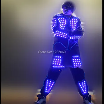 Full Color Led Luminous Men Costume Can Change 7 Colors Performance Wear Clothes Illuminate Led Light Emitting Clothing
Full Color Led Luminous Men Costume Can Change 7 Colors Performance Wear Clothes Illuminate Led Light Emitting Clothing