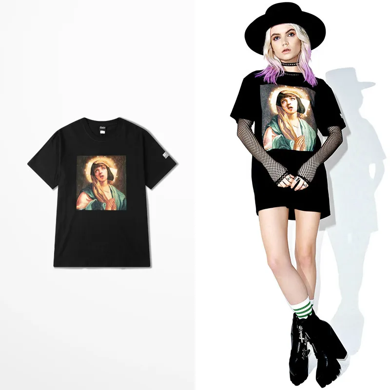 Funny Virgin Mary Mixed Pulp Fiction Tee 2019 Summer Breathable Cotton T-shirts June New Fashion Hip Hop Tee Shirt Homme Spartak
Funny Virgin Mary Mixed Pulp Fiction Tee 2019 Summer Breathable Cotton T-shirts June New Fashion Hip Hop Tee Shirt Homme Spartak