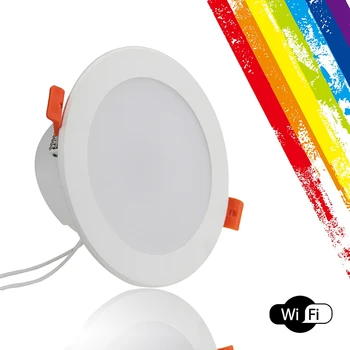 4 Inch Multicolor Full Function Led Smart Downlight Round Ceiling Recessed Spot Light 10W Wifi Control Fk-Dl101-Rgbw light
4 Inch Multicolor Full Function Led Smart Downlight Round Ceiling Recessed Spot Light 10W Wifi Control Fk-Dl101-Rgbw light