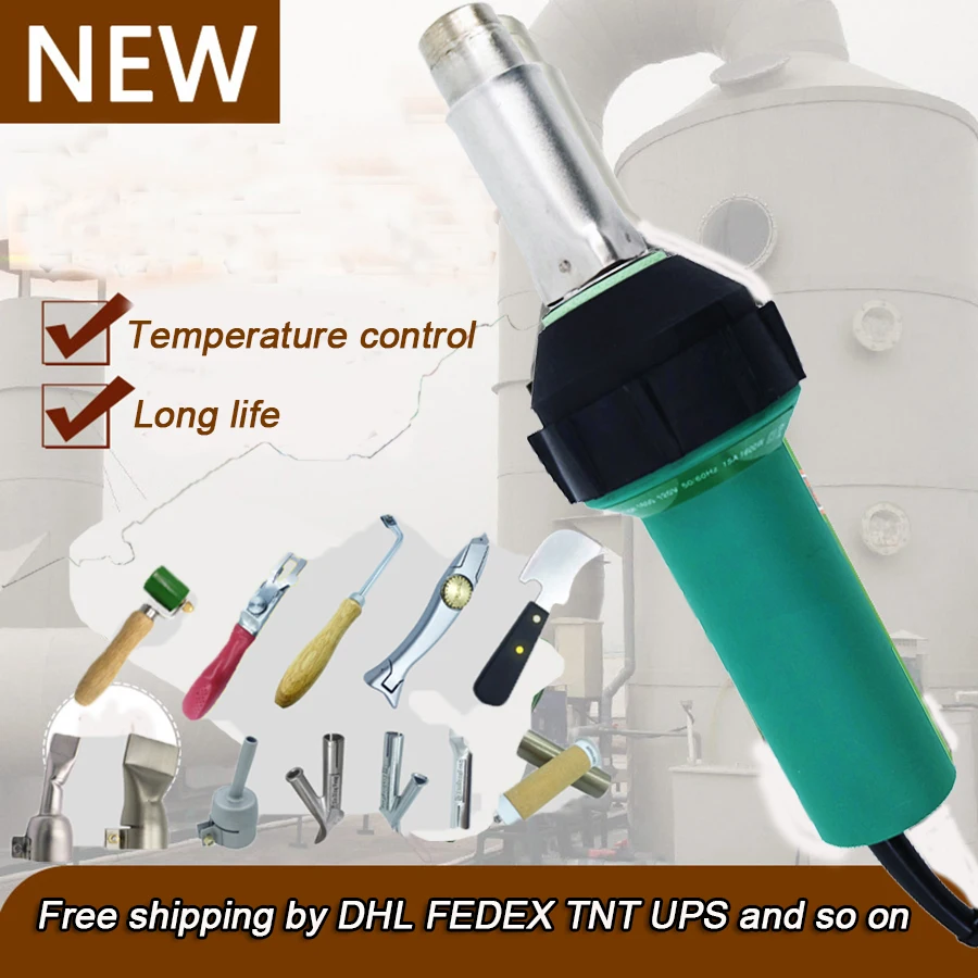 PVC rubber floor welding kits hot air floor welder vinyl plastic welding floor with trimming of welding rod grooving tool
PVC rubber floor welding kits hot air floor welder vinyl plastic welding floor with trimming of welding rod grooving tool