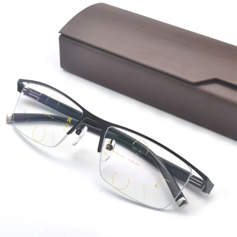 MINCL/Business Men Presbyopic Glasses Male Color Glasses Myopia Presbyopic Intelligent Zoom Progressive Multifocal Lens LXL
MINCL/Business Men Presbyopic Glasses Male Color Glasses Myopia Presbyopic Intelligent Zoom Progressive Multifocal Lens LXL