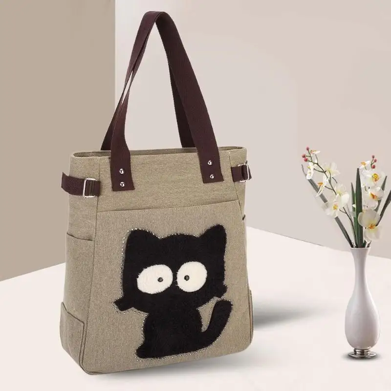 luxury handbags women bags Canvas Cute Cat Pattern Shoulder Handbags Women Large Totes Shopping Hand Bags And purse
luxury handbags women bags Canvas Cute Cat Pattern Shoulder Handbags Women Large Totes Shopping Hand Bags And purse