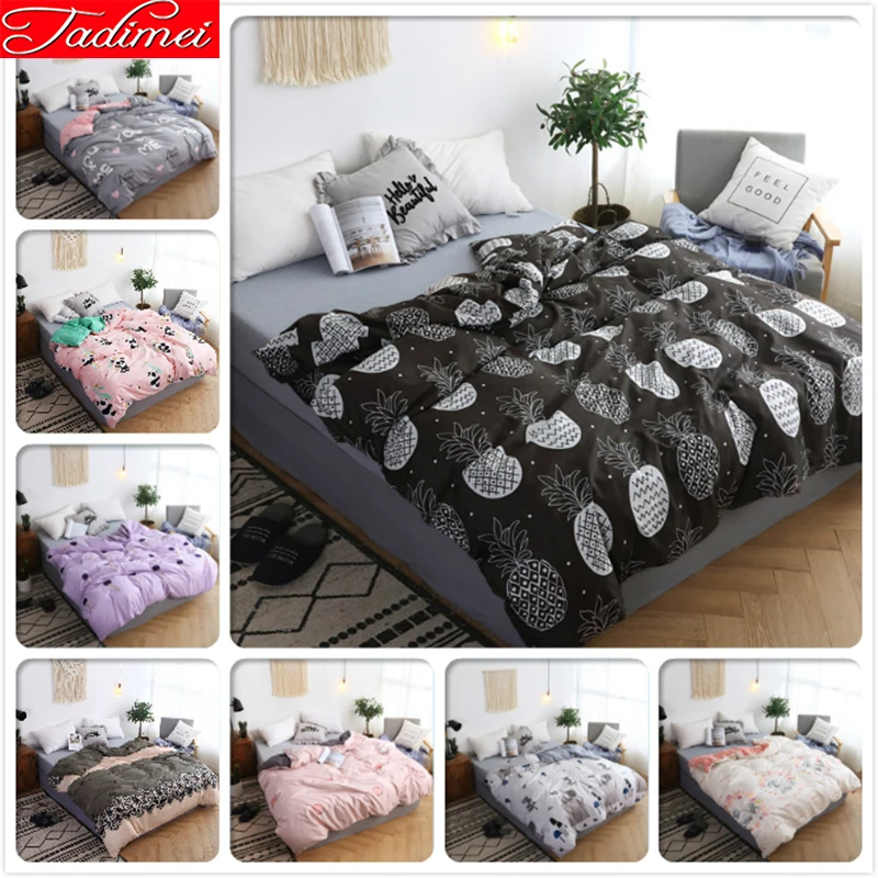 New Fashion Double Side 1 piece Duvet Cover Adult Kids Child Bedding Bag Bed Cover Bedspreads 150x200 180x220 200x230 220x240 cm
New Fashion Double Side 1 piece Duvet Cover Adult Kids Child Bedding Bag Bed Cover Bedspreads 150x200 180x220 200x230 220x240 cm