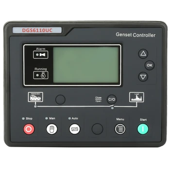 DGS6110UC Electronic Generator Controller Module Control Panel LCD Display
