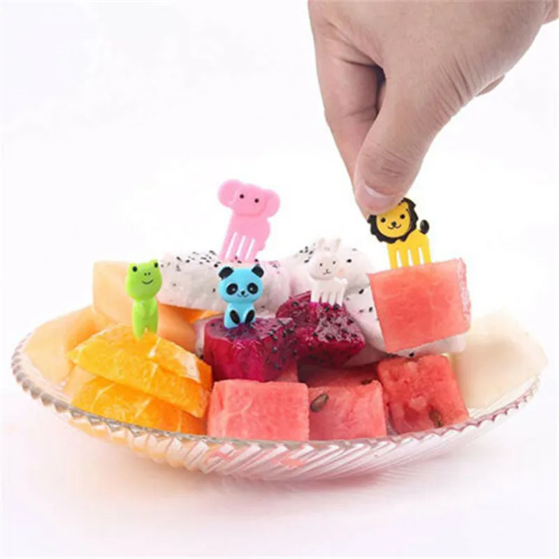 10pcs Bento Cute Animal Food Snack Cake Fruit Picks Forks Lunch Box Accessory Decor Tools Party Fork Tableware Dinnerware Set
10pcs Bento Cute Animal Food Snack Cake Fruit Picks Forks Lunch Box Accessory Decor Tools Party Fork Tableware Dinnerware Set