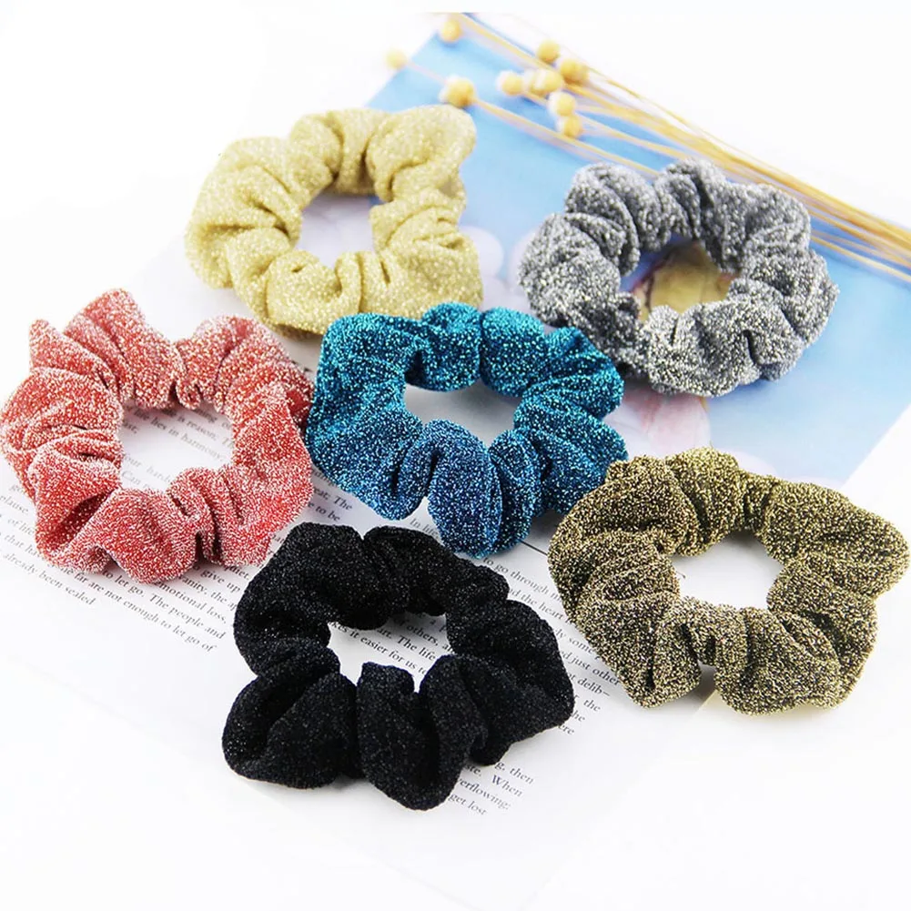 Fashion Women Elastic Hair Bands Bling Glitter Shining Hair Rope Ties Hair Band Elastic Scrunchies Girls Ponytail Headwear Hot
Fashion Women Elastic Hair Bands Bling Glitter Shining Hair Rope Ties Hair Band Elastic Scrunchies Girls Ponytail Headwear Hot