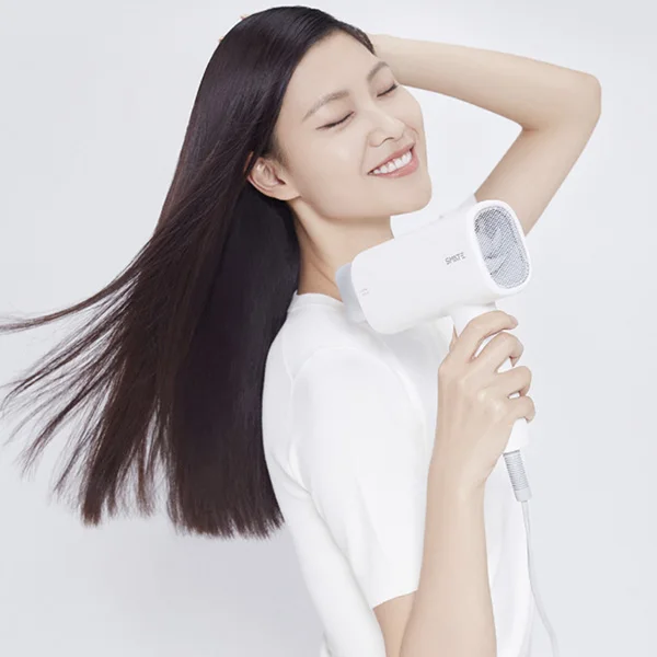 SH - A161 1600W 220V Hair Dryer Minimalist Design Folding Portable Negative Ion From Xiaomi Youpin | Бытовая техника