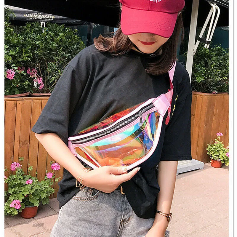 2019 Hot Women Fanny Pack Reflective Laser PU Wasit Bag New Casual Zipper Belt Bum Bag lady Chest Bags
2019 Hot Women Fanny Pack Reflective Laser PU Wasit Bag New Casual Zipper Belt Bum Bag lady Chest Bags