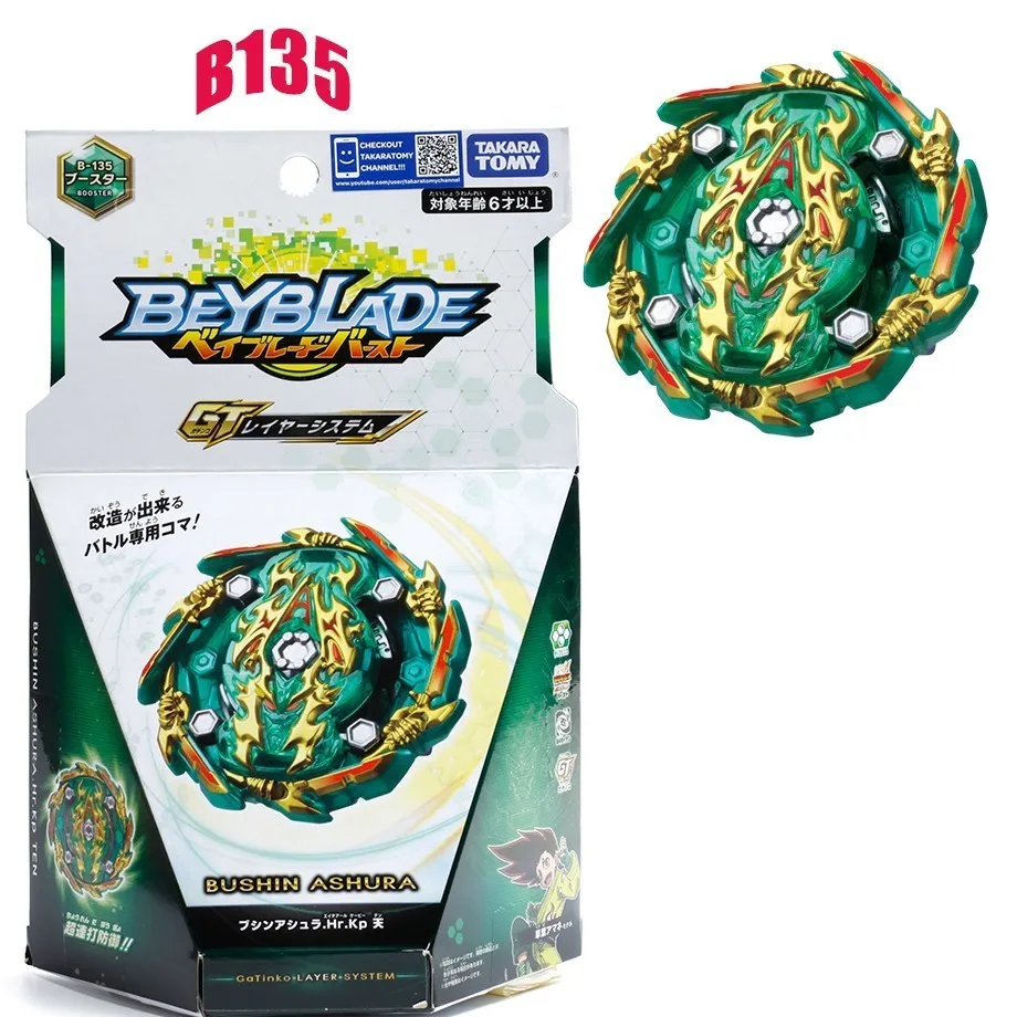 Takara Tomy Beyblade Burst B135 Shenwu Xiulaoba Rotary Detonation Gyroscope Bayblade B135
Takara Tomy Beyblade Burst B135 Shenwu Xiulaoba Rotary Detonation Gyroscope Bayblade B135