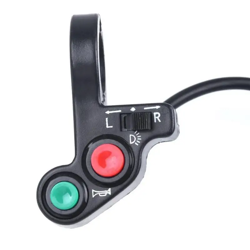 Motorcycle Horn Turn Signal Light for 7/8" Handlebar ATV Four Switch ON / OFF Z1205 On/Off Bicycle Scooter Switch
Motorcycle Horn Turn Signal Light for 7/8" Handlebar ATV Four Switch ON / OFF Z1205 On/Off Bicycle Scooter Switch