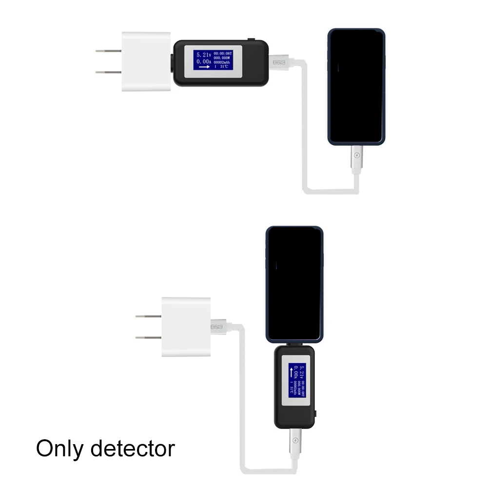 0-5.1A 4-30V USB Multimeter Tester Voltage And Current Type-c Voltmeter Temperature Detector Safety Plug Power Capacity Display
0-5.1A 4-30V USB Multimeter Tester Voltage And Current Type-c Voltmeter Temperature Detector Safety Plug Power Capacity Display