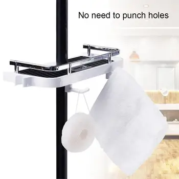 Hair Dryer Holde Non-punching Shower Tray Rack Bathroom Elevator Rod Sprayer Base Faucet Accessories Sprinkler Storage Rack Tray
Hair Dryer Holde Non-punching Shower Tray Rack Bathroom Elevator Rod Sprayer Base Faucet Accessories Sprinkler Storage Rack Tray