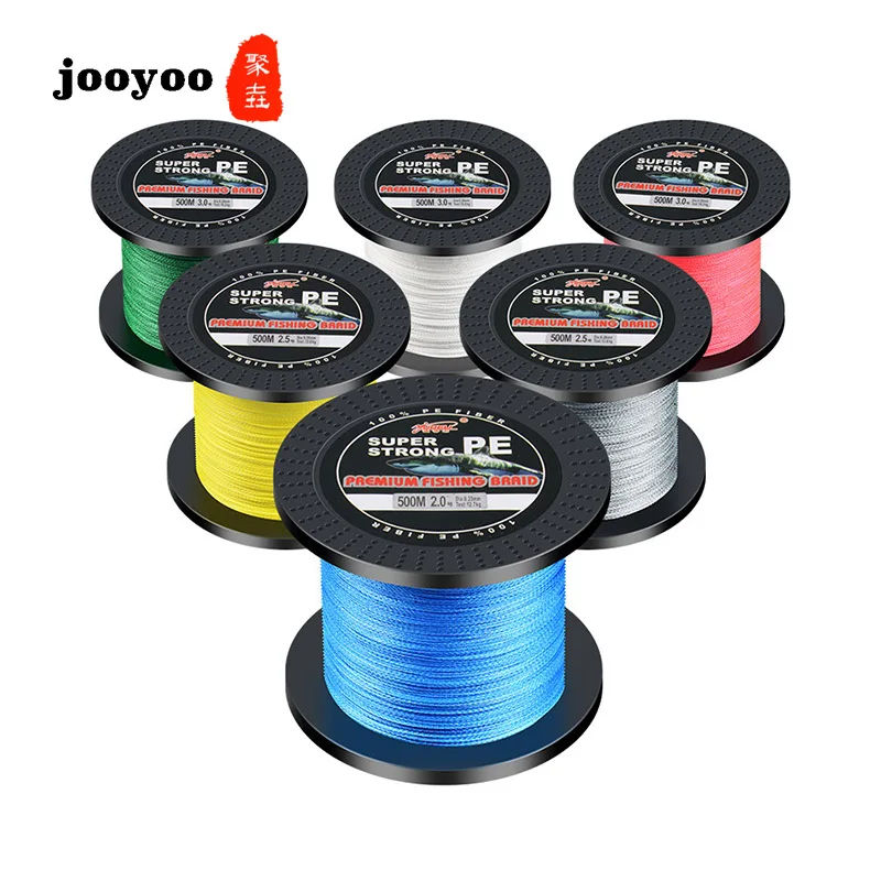 300M 500M 1000M PE Fishing Line 4 Strands Braided Fishing Line High Quality 10-100LB Multifilament Fishing Line Smooth jooyoo
300M 500M 1000M PE Fishing Line 4 Strands Braided Fishing Line High Quality 10-100LB Multifilament Fishing Line Smooth jooyoo