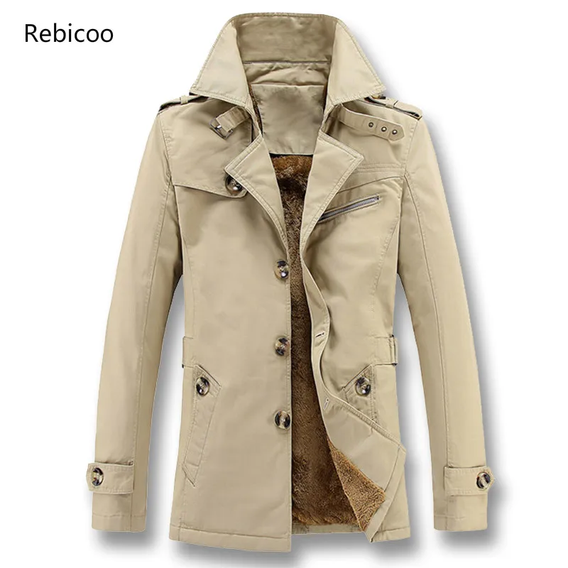 2018 Men Winter Fleece Thick Jackets and Coats Overcoats Male Casual Fashion Slim Fitted Large Size Jackets Hombre Men
2018 Men Winter Fleece Thick Jackets and Coats Overcoats Male Casual Fashion Slim Fitted Large Size Jackets Hombre Men