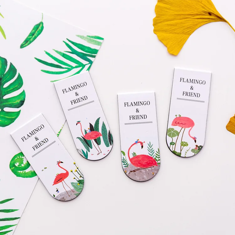 Flamingo Magnet Bookmark Student More Function Beautiful Notebook Index Label Book Office School Supplies Stationery
Flamingo Magnet Bookmark Student More Function Beautiful Notebook Index Label Book Office School Supplies Stationery