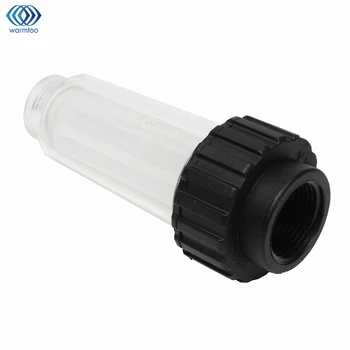 Pressure Washer 3/4" Water Filter Jet Wash Clear Cleanable Inline Transparent Plastic Filter Screen Household
Pressure Washer 3/4" Water Filter Jet Wash Clear Cleanable Inline Transparent Plastic Filter Screen Household