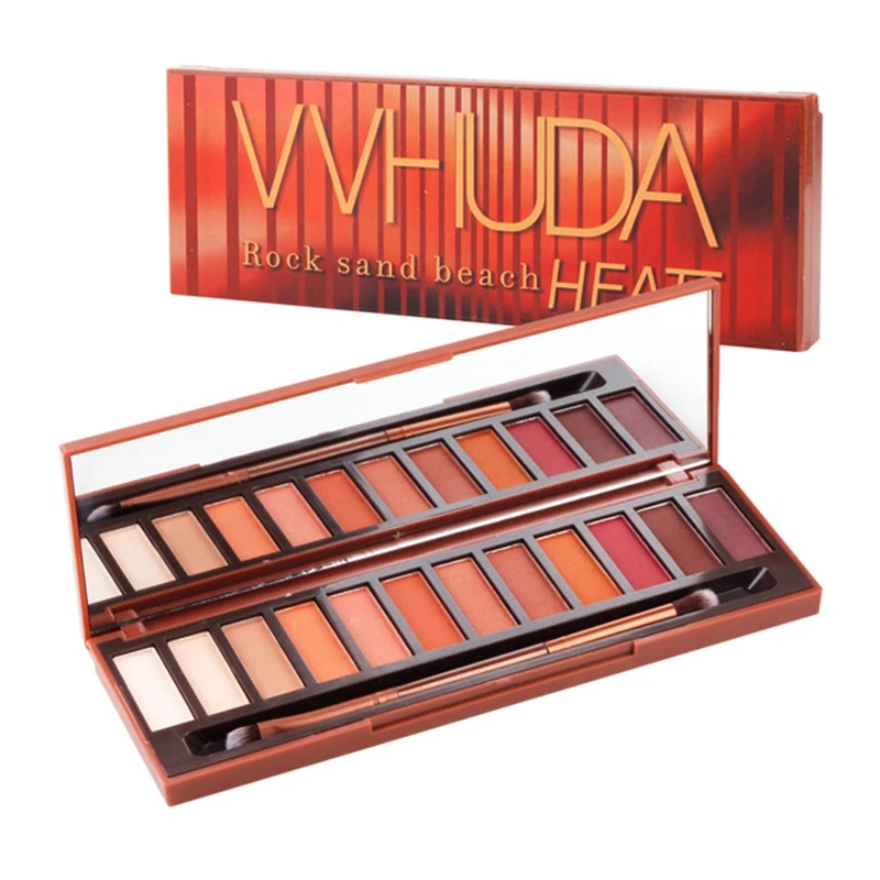 VVHUDA Make Up Eyeshadow Palette Matte Cosmetics Nude 12 Color Pigmented Makeup Professional Glitter Shadow Rock Sand Beach He
VVHUDA Make Up Eyeshadow Palette Matte Cosmetics Nude 12 Color Pigmented Makeup Professional Glitter Shadow Rock Sand Beach He