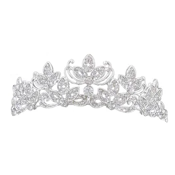1pc Bridal Crown Noble Rhinestone Alloy Exquisite Hair Accessory for Women Girls Ladies
1pc Bridal Crown Noble Rhinestone Alloy Exquisite Hair Accessory for Women Girls Ladies
