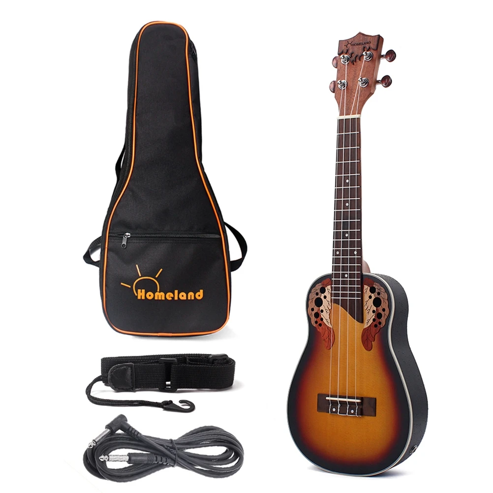 23Inch Solid Spruce Acoustic Ukulele Concert Guitar Rosewood Fretboard Bridge 4-String Hawaiian Guitar with Gig Bag Music Tool 
23Inch Solid Spruce Acoustic Ukulele Concert Guitar Rosewood Fretboard Bridge 4-String Hawaiian Guitar with Gig Bag Music Tool