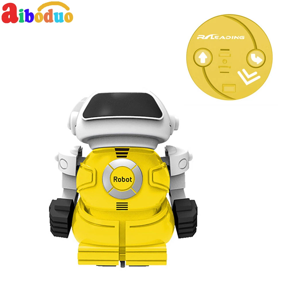 Aiboduo Intelligent Robot Remote-controlled Mini Action Puzzle Canned Robot Toys Smart for Kids Pocket Robot Toys
Aiboduo Intelligent Robot Remote-controlled Mini Action Puzzle Canned Robot Toys Smart for Kids Pocket Robot Toys