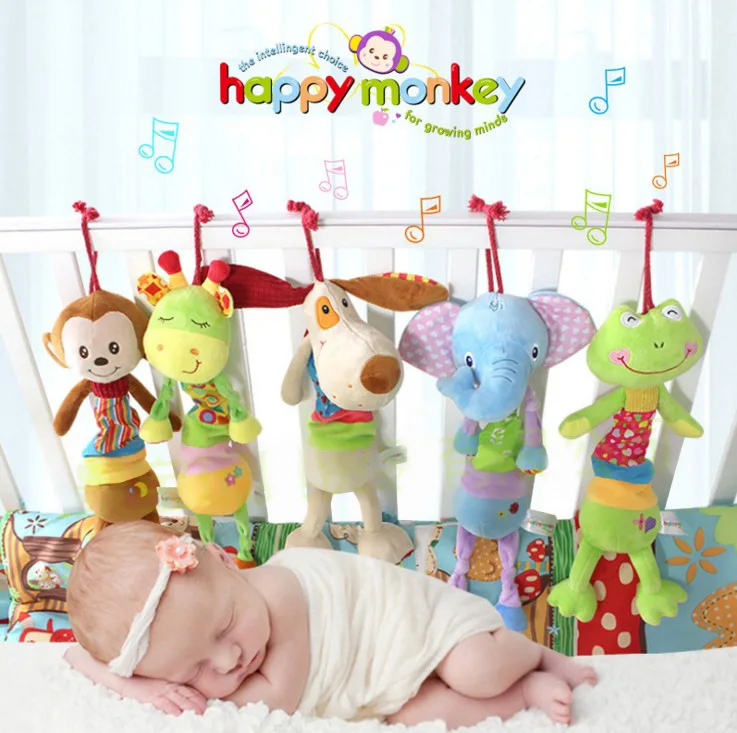 giraffe Happy Monkey rattle hanging pulling bell fun educational plush cartoon animal cognition kids musical gift soft baby toy
giraffe Happy Monkey rattle hanging pulling bell fun educational plush cartoon animal cognition kids musical gift soft baby toy