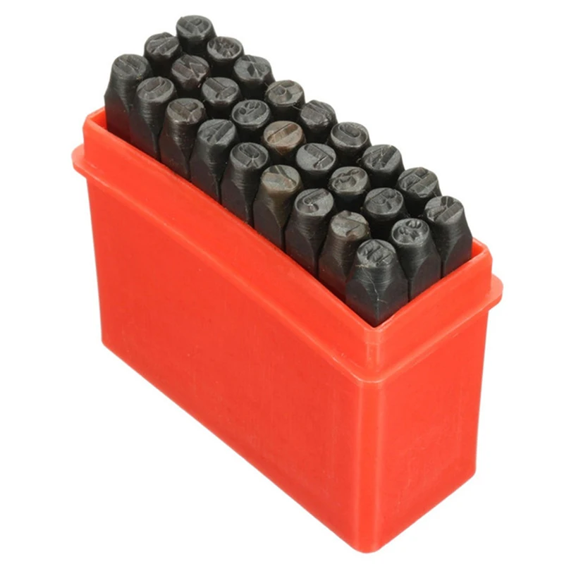36Pcs/Set 4mm New Stamps Letters Alphabet Numbers Punch Set Wood Leather Steel Punch Tool Leather Craft Stamp Durable Quality
36Pcs/Set 4mm New Stamps Letters Alphabet Numbers Punch Set Wood Leather Steel Punch Tool Leather Craft Stamp Durable Quality
