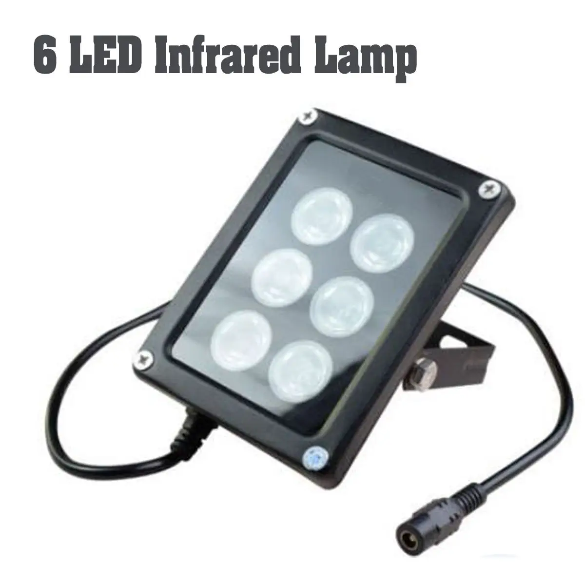 IR Infrared Lamp 850nm Infrared Night Vision 6 LED IR Light Lamp For Surveillance CCTV Accessories IP67 Waterproof
IR Infrared Lamp 850nm Infrared Night Vision 6 LED IR Light Lamp For Surveillance CCTV Accessories IP67 Waterproof