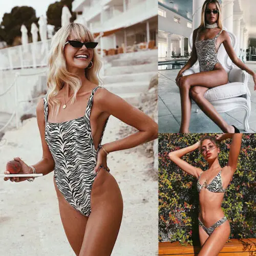 Summer Padded Bra Bikini Set Ladies Swimsuit Women Bandage Push-up Triangle Zebra-stripe Swimwear Hot Sexy Bathing
Summer Padded Bra Bikini Set Ladies Swimsuit Women Bandage Push-up Triangle Zebra-stripe Swimwear Hot Sexy Bathing