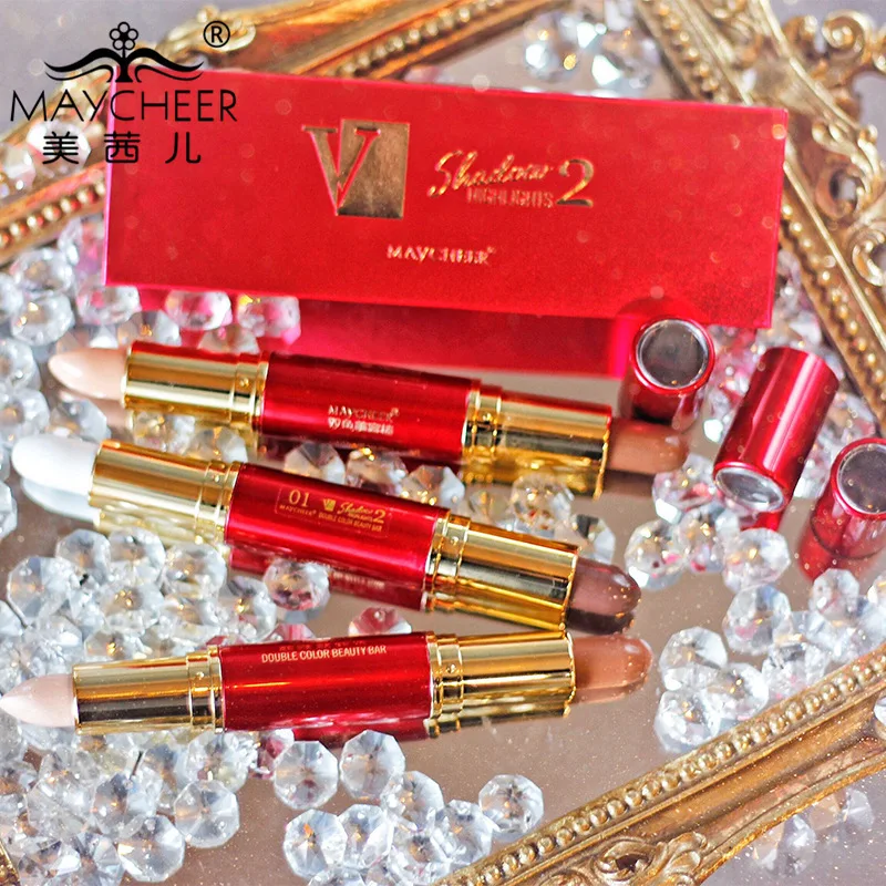 Double head Makeup Concealer CC Trimming Pencil Color Corrector Blemish Concealer Stick Face Contour Cosmetics Concealer
Double head Makeup Concealer CC Trimming Pencil Color Corrector Blemish Concealer Stick Face Contour Cosmetics Concealer