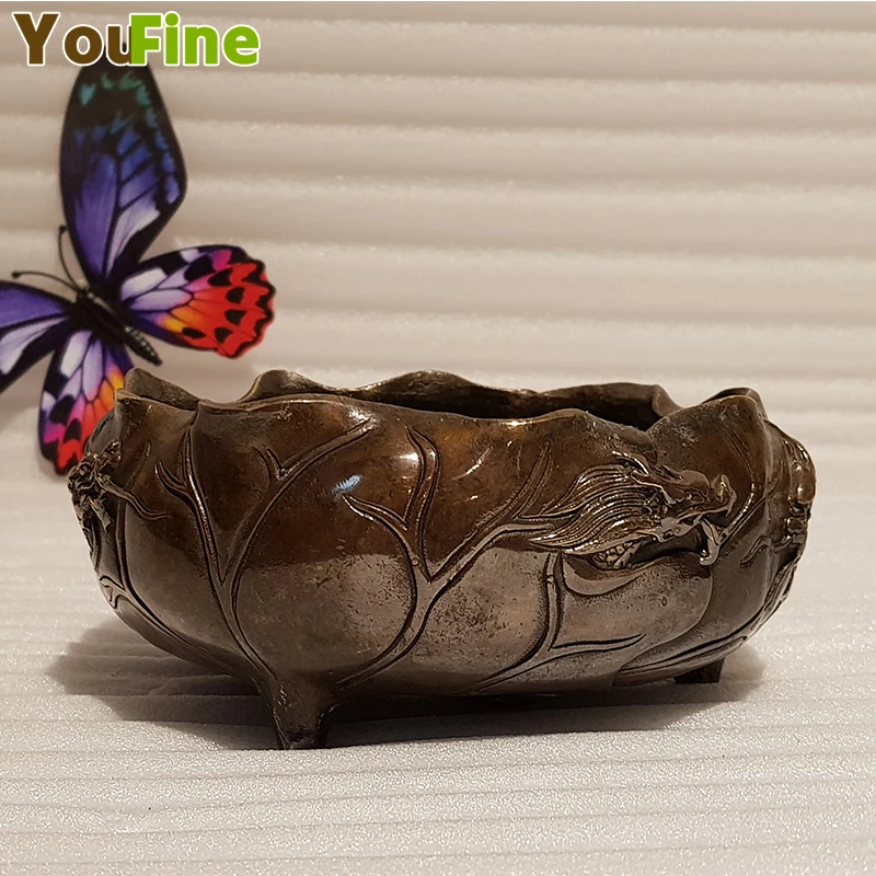 Bronze high-grade ashtray handmade faucet decoration retro furniture indoor desktop decoration debris box
Bronze high-grade ashtray handmade faucet decoration retro furniture indoor desktop decoration debris box