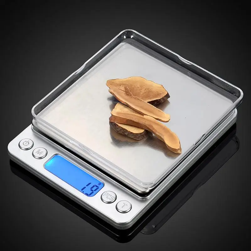 Digital weighing Scale LCD Display Precision Electronic Jewelry Diamond Balance Weighing Coffee Kitchen Precision Scale 0.1g-2kg
Digital weighing Scale LCD Display Precision Electronic Jewelry Diamond Balance Weighing Coffee Kitchen Precision Scale 0.1g-2kg