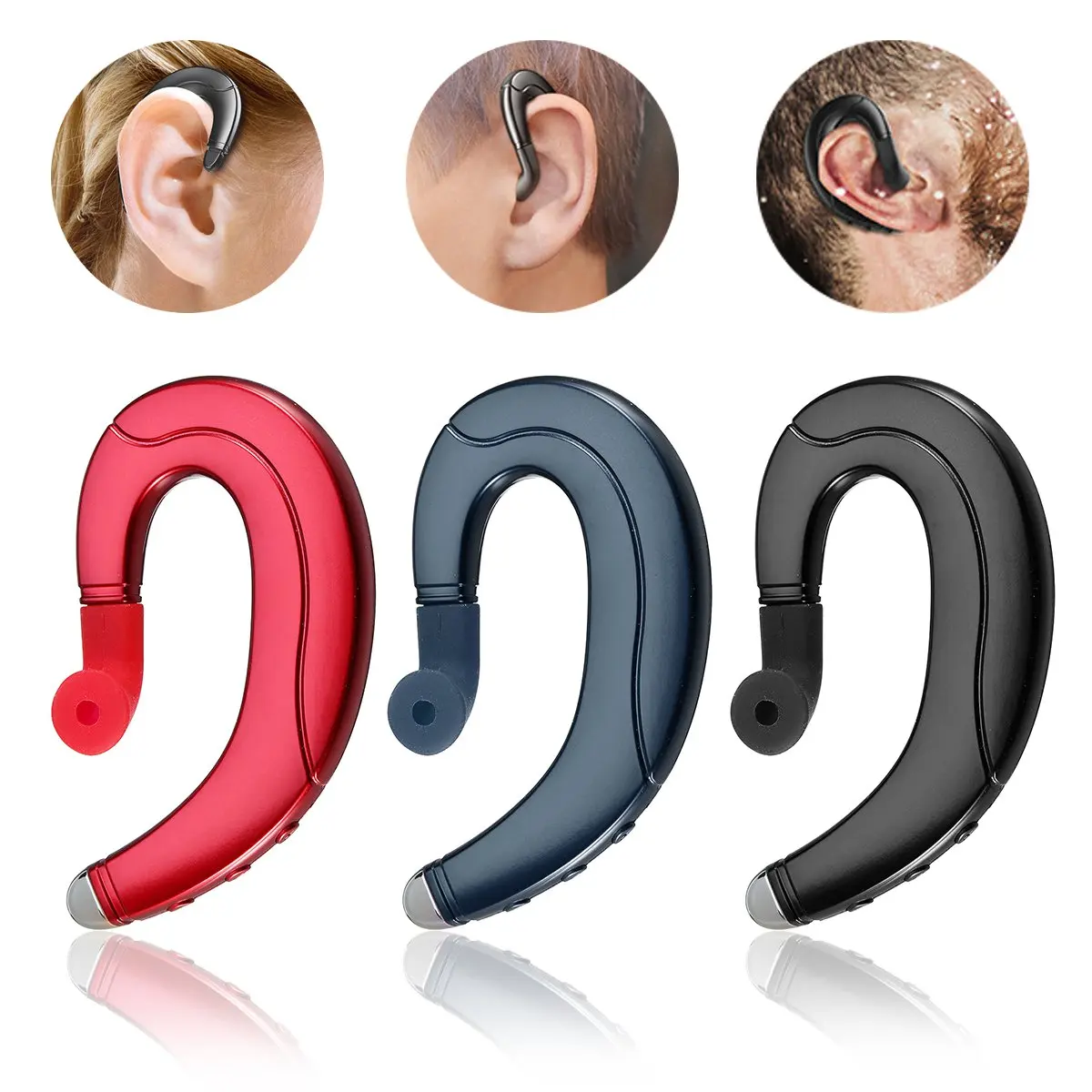 Handsfree 5.0 Wireless Bluetooth Earphones Noise Control Business Wireless Bluetooth Headset Ear Hook Mini Sports Earphone
Handsfree 5.0 Wireless Bluetooth Earphones Noise Control Business Wireless Bluetooth Headset Ear Hook Mini Sports Earphone