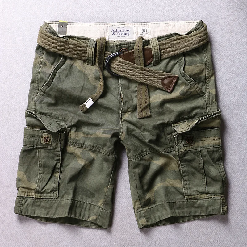Large Size Summer Men's Camo Cargo Shorts Outdoor Climbing Riding Fishing Loose Breathable Multi-pocket Sports Short Trousers
Large Size Summer Men's Camo Cargo Shorts Outdoor Climbing Riding Fishing Loose Breathable Multi-pocket Sports Short Trousers