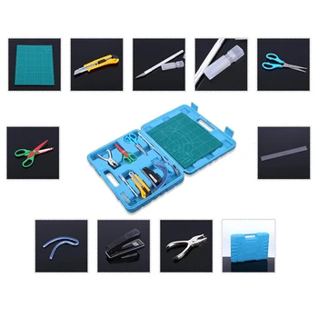Art Handmade Paper-cut Tool Pen Blade Scissors Serpentine Ruler Set Art Supplies for Manual Craft Paperwork Drawing Toys 
Art Handmade Paper-cut Tool Pen Blade Scissors Serpentine Ruler Set Art Supplies for Manual Craft Paperwork Drawing Toys
