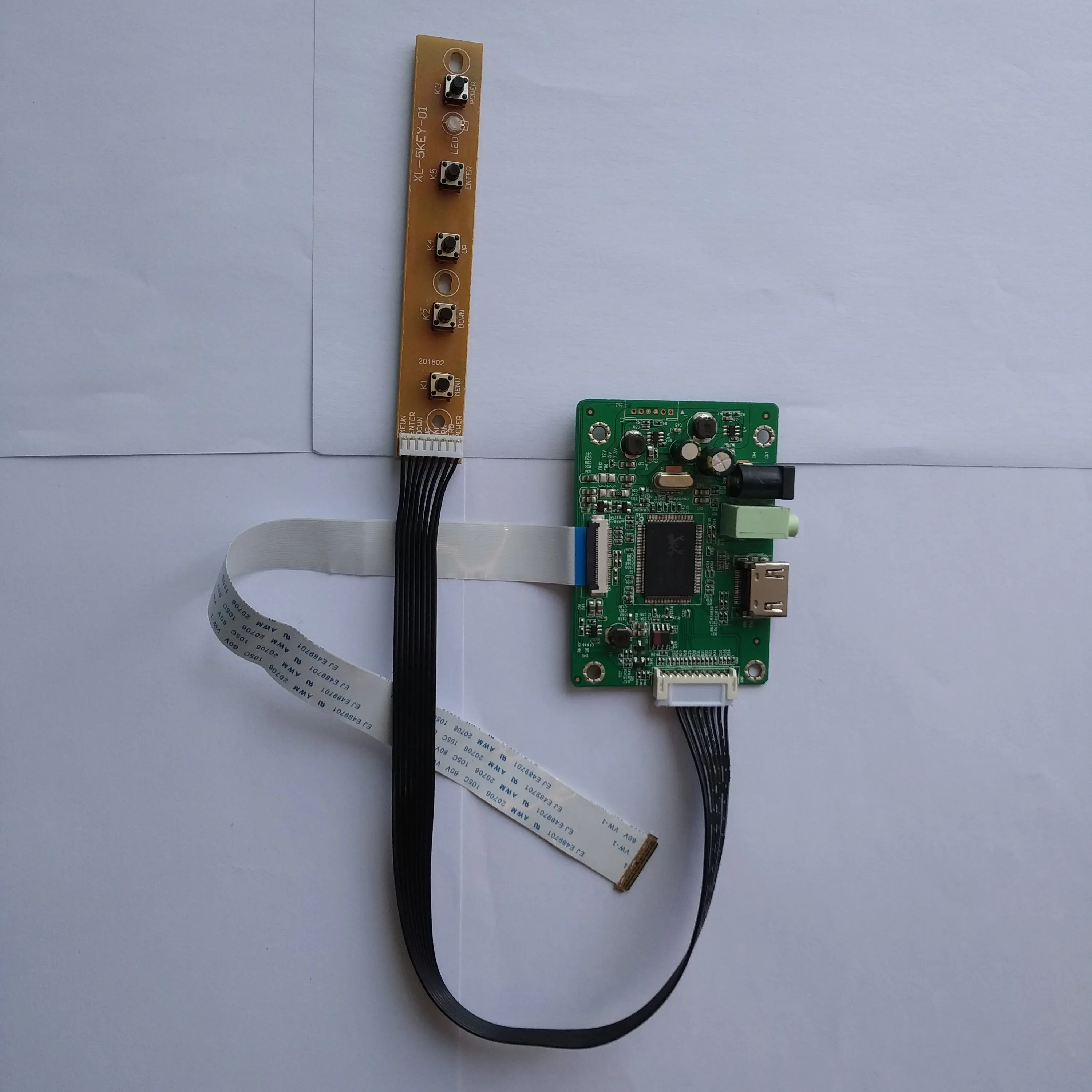 2019 EDP HDMI LED mini Controller driver board kit For 13.3" B133HAN02.5/B133HAN02.7 1920X1080 panel
2019 EDP HDMI LED mini Controller driver board kit For 13.3" B133HAN02.5/B133HAN02.7 1920X1080 panel