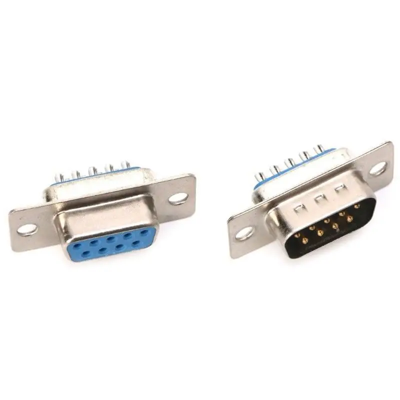 5Pairs 10Pcs Db9 Male And Female Rs232 9 Pin Wire Solder Serial Port Plug Connectors
5Pairs 10Pcs Db9 Male And Female Rs232 9 Pin Wire Solder Serial Port Plug Connectors