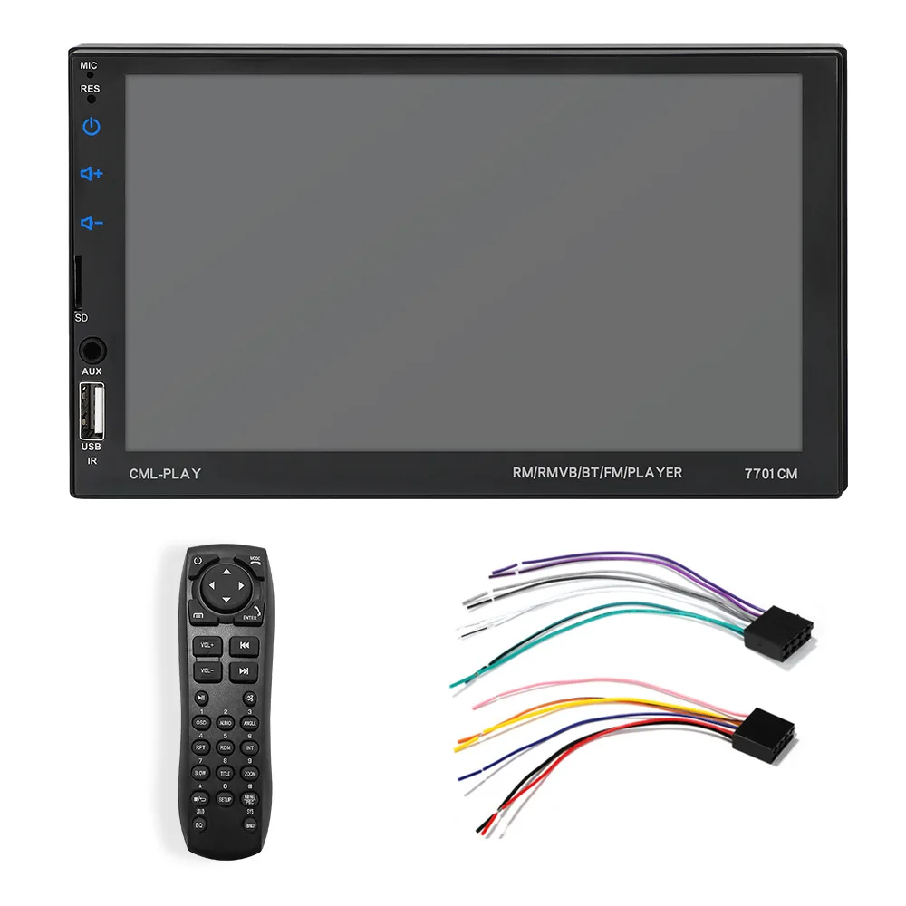 NEW-Hd 7 Inch Autoradio 2 Din Car Radio Coche Recorder 7701Cm Press Screen Car Audio Bluetooth Usb Rear View Camera Mp5 Mult
NEW-Hd 7 Inch Autoradio 2 Din Car Radio Coche Recorder 7701Cm Press Screen Car Audio Bluetooth Usb Rear View Camera Mp5 Mult