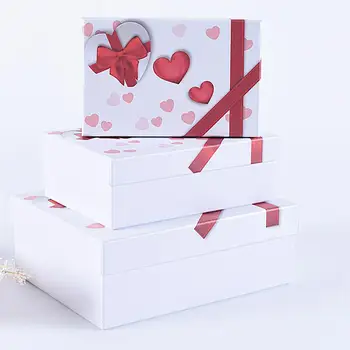 3Pcs Gift Box Cardboard Jewellery Necklace Earring Storage Box Valentine'S Day Packing Box Wedding Favors Gift Box Package
3Pcs Gift Box Cardboard Jewellery Necklace Earring Storage Box Valentine'S Day Packing Box Wedding Favors Gift Box Package