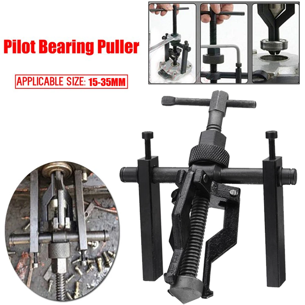 3-Jaw Pilot Inner Bearing Puller Bushing Removal Tool Gear Extractor Kit Durable
3-Jaw Pilot Inner Bearing Puller Bushing Removal Tool Gear Extractor Kit Durable
