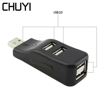 CHUYI Mini Portable USB 2.0 Hub 3 Port High Speed 480 Mbps USB Hab Splitter Adapter For MacBook Computer Laptop PC Accessories
CHUYI Mini Portable USB 2.0 Hub 3 Port High Speed 480 Mbps USB Hab Splitter Adapter For MacBook Computer Laptop PC Accessories