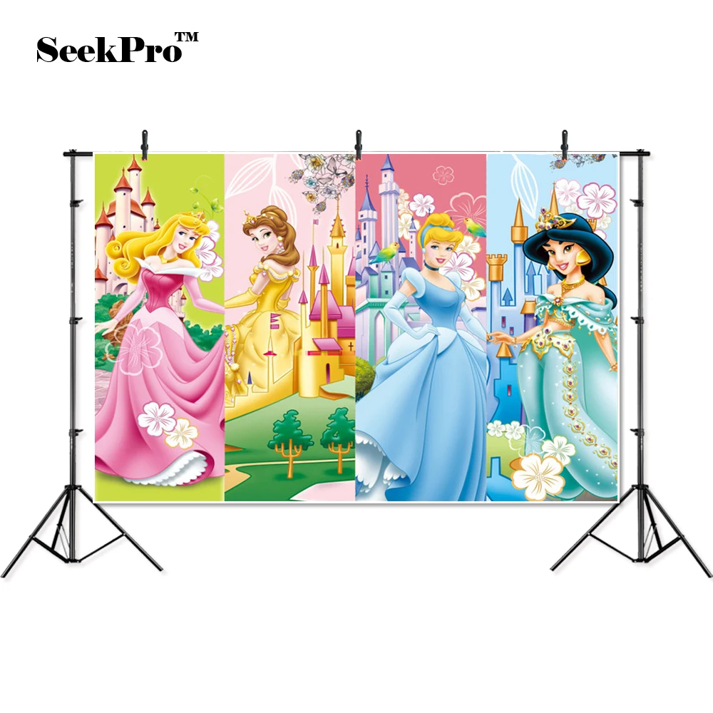 SeekPro Princess Cinderella Bella baby Banner Photo Backgrounds Printed Studio Professional Indoor Photographic studio Backdrop
SeekPro Princess Cinderella Bella baby Banner Photo Backgrounds Printed Studio Professional Indoor Photographic studio Backdrop