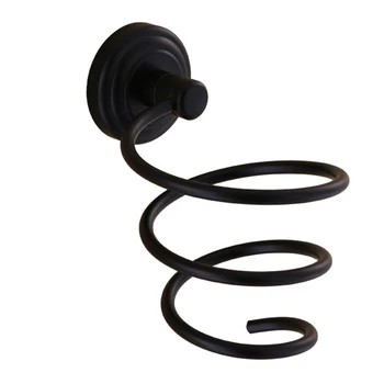 Spiral Copper Vintage Hair Dryer Holder Organizer Wall Mounted Black Sturdy Hair Dryer Stand Rack for Bathroom Toilet
Spiral Copper Vintage Hair Dryer Holder Organizer Wall Mounted Black Sturdy Hair Dryer Stand Rack for Bathroom Toilet