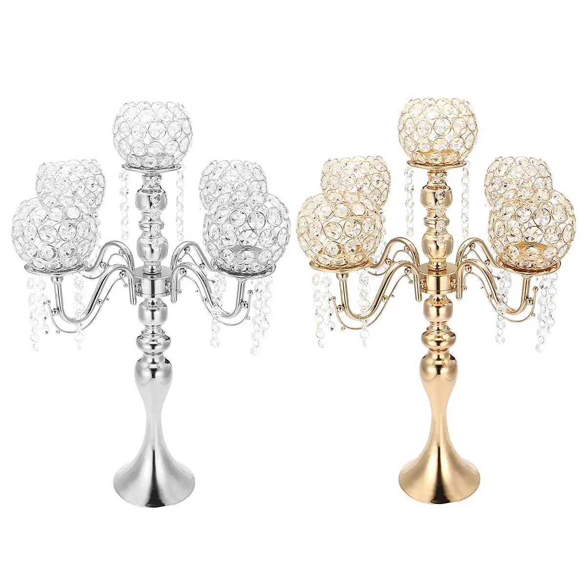 Candle Holder Wedding Decoration Crystal Metal Centerpiece Tealight Dining Table Candelabra Stand Home Decor Mother's Day Gift
Candle Holder Wedding Decoration Crystal Metal Centerpiece Tealight Dining Table Candelabra Stand Home Decor Mother's Day Gift