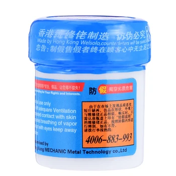 Solder Paste Flux XG-50 Repair Soldering Welding Flux Paste Grease Sn63/Pb37 25-45um Solder Paste For BGA Welding Process
Solder Paste Flux XG-50 Repair Soldering Welding Flux Paste Grease Sn63/Pb37 25-45um Solder Paste For BGA Welding Process