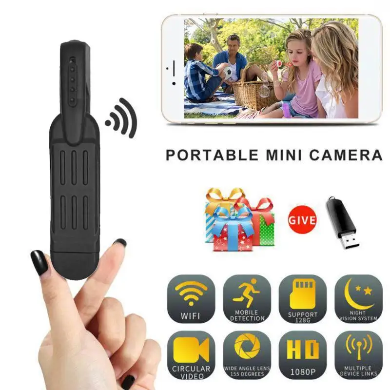 T189 Mini DV Camera 12MP Camcorder HD 1080P Micro Camera Pen Digital Video Voice Recorder for Conference Site
T189 Mini DV Camera 12MP Camcorder HD 1080P Micro Camera Pen Digital Video Voice Recorder for Conference Site