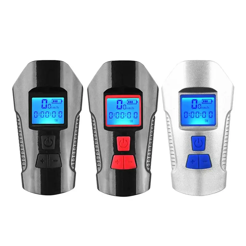 Waterproof Bicycle Light USB Charging Bike Front Light Flashlight Handlebar Cycling Head Light W/ Horn Speed Meter LCD Screen
Waterproof Bicycle Light USB Charging Bike Front Light Flashlight Handlebar Cycling Head Light W/ Horn Speed Meter LCD Screen