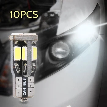 DC12V 2.5W 10 LED Car Light Bulb 10 Pack T10 Base Socket Holder White Light for SUV RV Truck
DC12V 2.5W 10 LED Car Light Bulb 10 Pack T10 Base Socket Holder White Light for SUV RV Truck