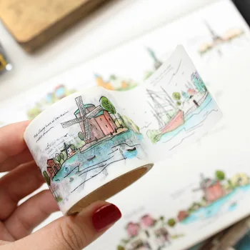 Beautiful Ink Europe Street w11 Stikcer Adhesive Decoration For Scrapbooking Photo t15 w34 40mm*5m Washi Tape
Beautiful Ink Europe Street w11 Stikcer Adhesive Decoration For Scrapbooking Photo t15 w34 40mm*5m Washi Tape